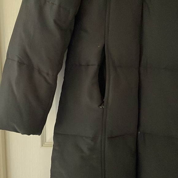 Calvin Klein: Quilted Puffer Down 3/4 Length Coat - Picture 4 of 14